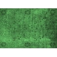 thumbnail image 1 of Ahgly Company Indoor Rectangle Oriental Emerald Green Industrial Area Rugs, 4' x 6', 1 of 4