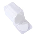 thumbnail image 3 of Toallita para uñas (200 hojas), súper absorbente, desechable en caja de almacenamiento, toallita suave para extensión de pestañas en forma de corazón Blanco Yinane toallita de uñas, 3 of 8