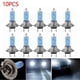 thumbnail image 3 of 10pcs Halogen Bulbs Super Bright H7 12V 55W Xenon White 6000K Halogen Car Headlights Lamp Bulbs Car Light Parking Lights, 3 of 5