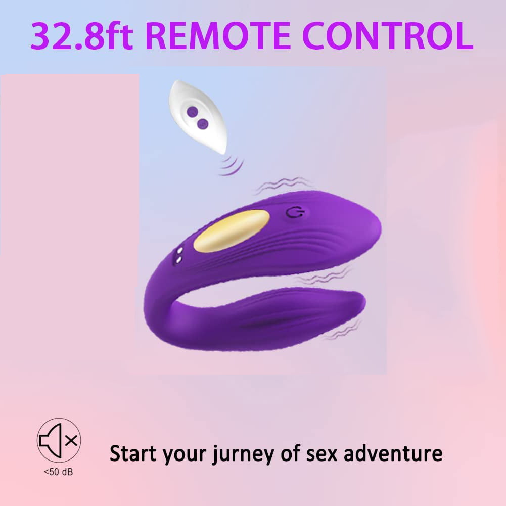 Imimi Rabbit Vibrator G Spot Vibrator with Independent Clitoral Stimulator Sex  Toys for Women(Purple) 