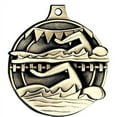 thumbnail image 2 of Swim Medals, 2" Gold Diecast Swim Medal Award 1 Pack, 2 of 2