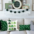 thumbnail image 6 of St Patricks Day Pillow Covers 18x18 Happy St Patricks Day Lucky Clovers Decor for Throw Pillows Covers St Patricks Day Pillow Covers Decor Couch Living Room 73A, 6 of 6