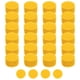 thumbnail image 1 of Uxcell 100Pcs Almohadillas de Recarga de Difusor Sin Fragancia, 22mm / 0.87" Almohadilla de Reemplazo para Difusor de Aceite Esencial para Ambientador de Hogar Clips de Aire Fresco, Amarillo, 1 of 6
