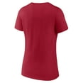 thumbnail image 3 of Women's Fanatics Red Arizona Diamondbacks Regulation V-Neck T-Shirt, 3 of 3