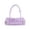 Light Purple, variant on Transparent Gloss Jelly Polka Dot Mini Handbag Snap Closure Rectangular Underarm Purse For City Walk Coffee Shop Daily Casual Fashion Gifts