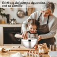 thumbnail image 2 of Juego de 7 Cuencos de Mezcla, Bowls de Cocina de Acero Inoxidable con Tapas Herm&eacute;ticas, Ideal para Hornear, Mezclar, Ensalada, Servir y Preparar, Tama&ntilde;o de 4.5, 3.6, 2.7, 2.1, 1., 2 of 6
