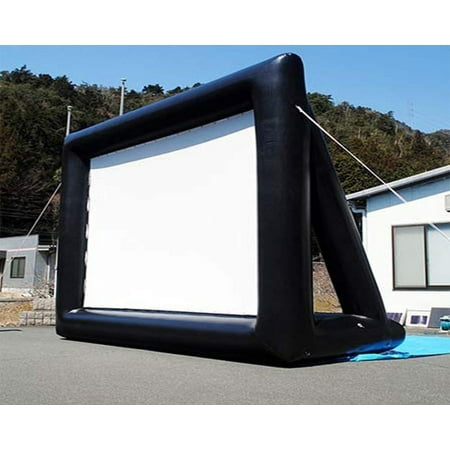 Printable Box Template - 16ft Inflatable Movie Screen with Printable Party Theme Movie Ticket Templates | Portable Lightweight & Fully Equipped With Blower For Easy Set Up | Great For Outdoor Backyard Pool Fun