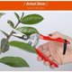 thumbnail image 3 of Tijeras de podar versátiles para jardín, tijeras de podar para podar plantas, hoja dentada de acero inoxidable que garantiza cortes limpios, para tareas de jardinería y cosecha (diseño ergonómico), 3 of 5