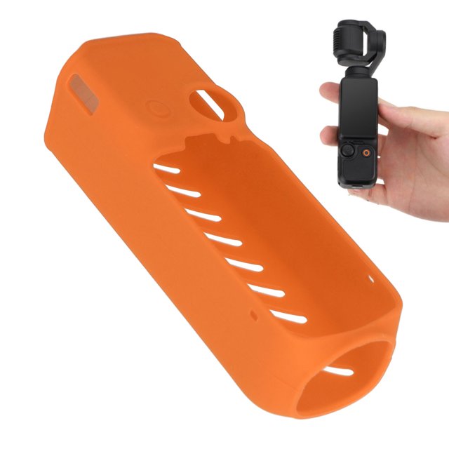 Enhanced Silicone Case For Camera OSMO Pocket 3, Anti Slip Design, Heat Dissipation, Stylish And Durable