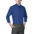 Men's Big & Tall Classic/RegularFit Long Sleeve Solid Dress Shirt