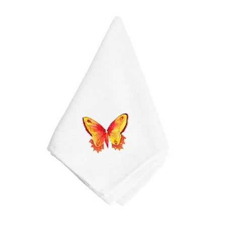 

Carolines Treasures 8857NAP Orange And Yellow Butterfly Napkin