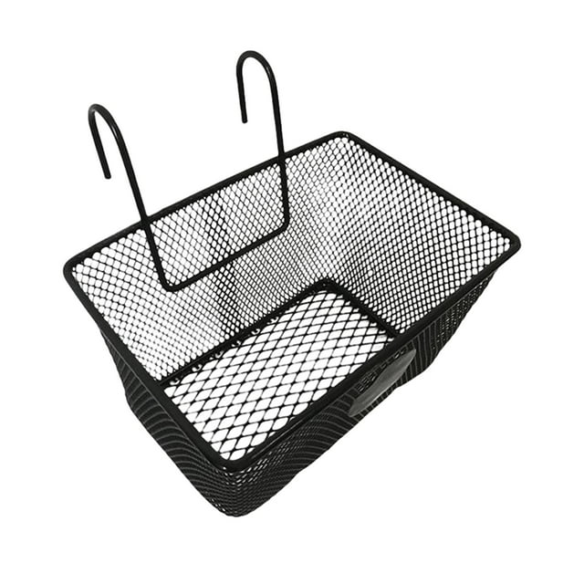 Almencla Bike Basket Hanging Durable Retro Classic, with Hooks, Storage Case, Large