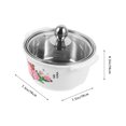 thumbnail image 2 of WASHWEPE 1 Set Portable Hot Pot Stainless Steel Cooking Pot With Burn Protection For Home Cooking, 2 of 8