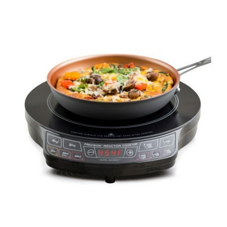 Nuwave Pre Programmed Black Cooktop 2 Piece Walmart Com