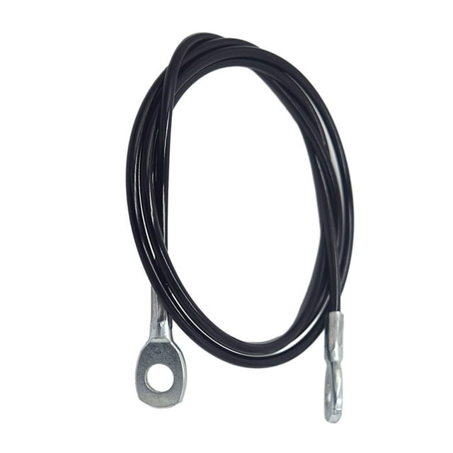 Soidarity Cuerda de polea, Cable de gimnasio, Cable de Fitness, mano de obra de larga duración, equipo de rodillos de alta resistencia multiusos Accesorios para máquinas de ejercicios Negro 1.5 metros