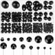 thumbnail image 1 of 255 piezas de ojos de seguridad para manualidades, ojos negros para animales de peluche, ojos y narices de cuentas para ganchillo, ojos y nariz de oso., 1 of 6
