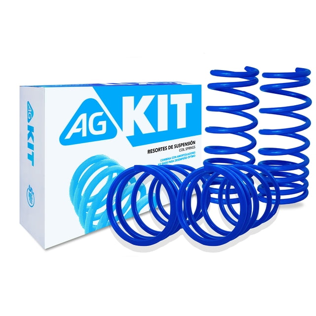 Resortes AG Kit para Auto para Honda Civic Coupe, Sedán (Brasil) 2001 a 2005 4 Piezas Nuevos