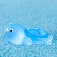 thumbnail image 4 of 10Pcs Turtle Ornament Realistic Creative Eye-catching Resin Luminous Turtle Statue Micro Landscape Home Decor-S,Blue, 4 of 8