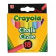 thumbnail image 2 of Paquete de Tizas Crayola Blancas y de Colores 18 Unidades Cada Una, 2 of 2