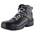 thumbnail image 1 of DDTX Ankle High Work Boots for Men Steel Toe Boots Blackï¼ˆ9.5ï¼‰, 1 of 4