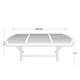 thumbnail image 5 of Mesa Plegable Ovalada De Madera Sólida, 150x80 – Rústico Tratable NATIVO MUEBLES JARDIN, 5 of 5