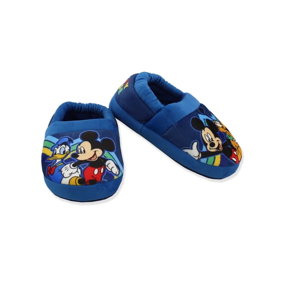 Disney Mickey Mouse and Friends Toddler Kid's Plush A-Line Slippers CH89550H