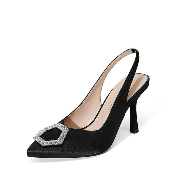 Dream Pairs Women's Slingback Closed Toe Stiletto Heel