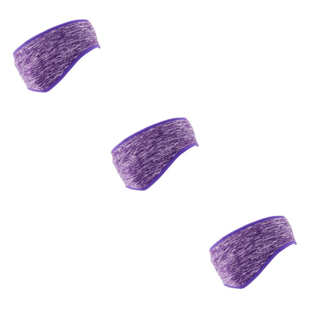 Toystoory Running Headband Orejeras Protección auditiva Estilo simple Protector facial Púrpura Type1 NO1
