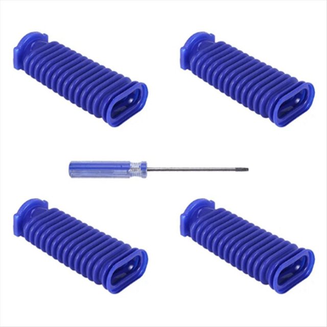 Conexiones de Manguera Azul de Succión de Tambor para Aspiradora para V7 V8 V10 V11, Pieza de Repuesto con Destornillador