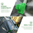 thumbnail image 7 of 20pcs Greenhouse Clamps Clips Row Cover Netting Tunnel Hoop Clips Shed Film Shading Net Rod Clip for Greenhouses Frame Shelters Shelters Nursery Fixing Film Clip, 7 of 7