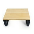 thumbnail image 6 of Consdan Portable Step Stool, Hardwood Metal Natural, 6 of 8