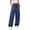 yue866-Blue, variant on KHONTS Women's Cargo Pants Baggy Wide Leg Trousers High Waisted Pants Streetwear White XXL