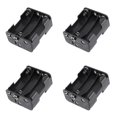 thumbnail image 1 of 4X Double Side Spring 6 x 1.5 V AA Battery Holder Case Box Black, 1 of 5