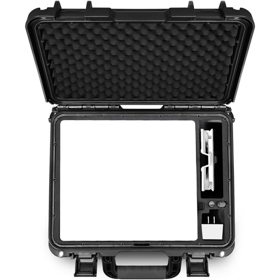 Lekufee Waterproof Hard Case for Starlink Mini Kit, IP67 Protective Carrying Case with Custom EVA Foam Insert, Fits Dish, Adapter, Cable & Accessories, Shockproof Travel Storage Case
