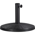 thumbnail image 6 of Alden Design 23lbs Metal Patio Market Umbrella Base for Outdoors, Black, 6 of 10
