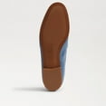 thumbnail image 6 of Sam Edelman Loraine Nova Blue Leather Almond Toe Slip On Classic Vamp Loafers (Nova Blue, 9.5), 6 of 7