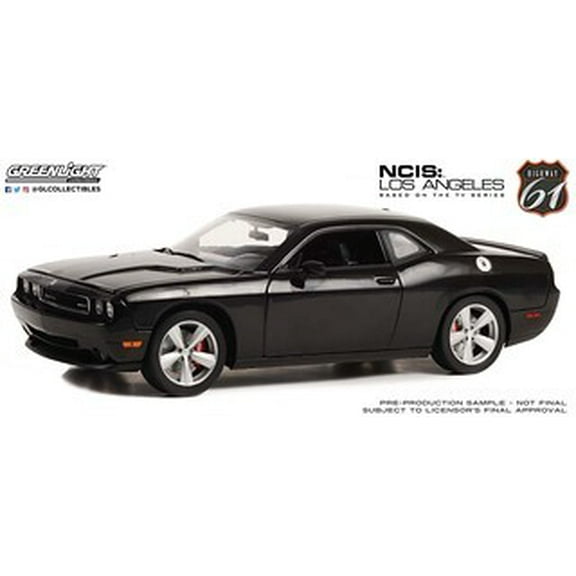 NCIS: Los Angeles - 2009 Dodge Challenger SRT8 Brilliant Black 1/18th Scale Die-Cast Car