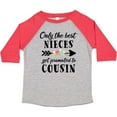thumbnail image 3 of Inktastic Only the Best Nieces Get Promoted to Cousin Boys or Girls Toddler T-Shirt, 3 of 5