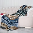 thumbnail image 6 of Bonus Son Gifts Blanket 50x60in, Bonus Son Gifts from Stepmom/Stepdad, Gifts for Bonus Son, Step Son Birthday Blankets Gift, Graduation Blankets Gift for Bonus Son, Best Gifts for Bonus Son, 6 of 6