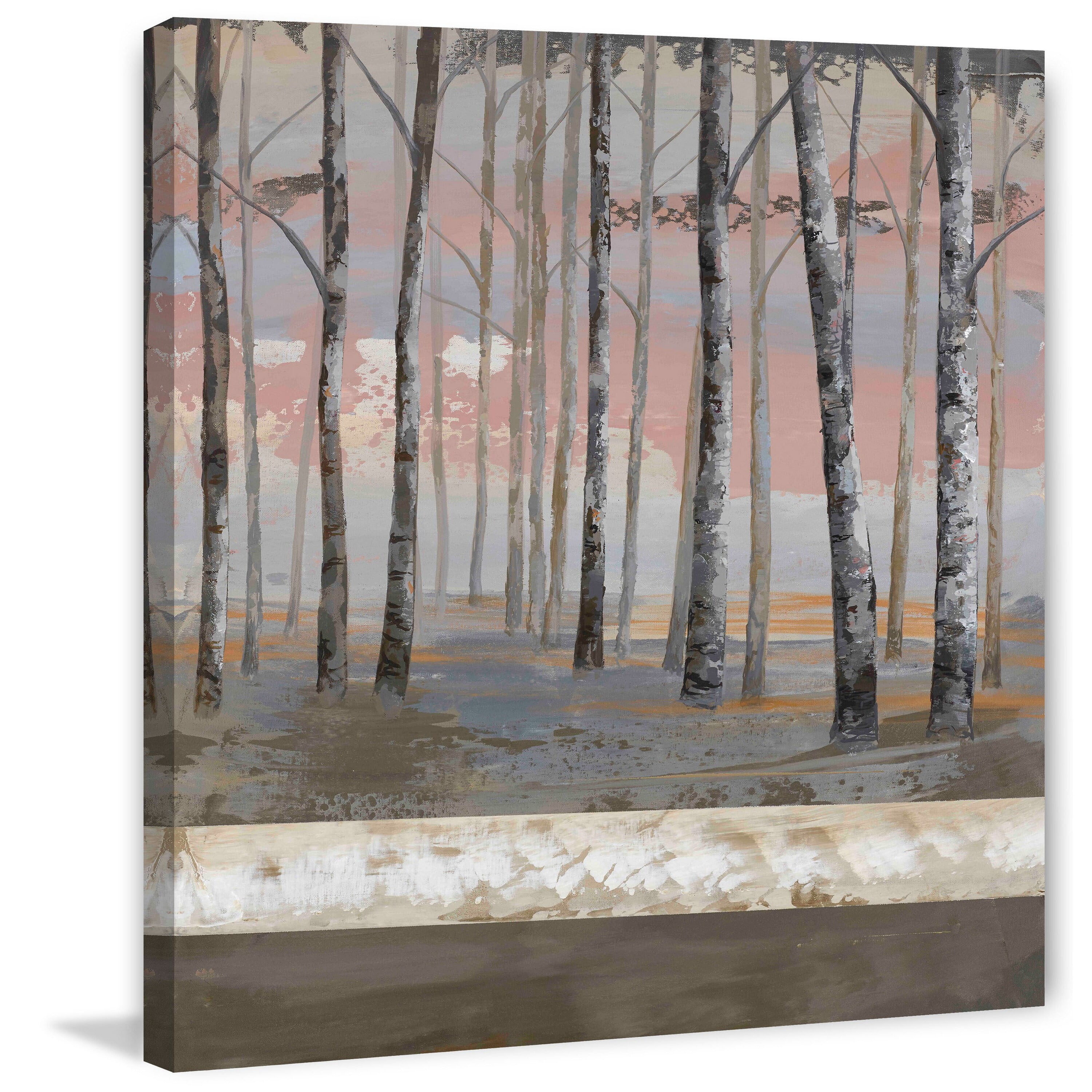 Marmont Hill "Valley Grove I" by Julie Joy Painting Print on Canvas