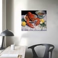 thumbnail image 3 of JEUXUS Gustave Caillebotte Food Vintage Oil Painting Poster Wall Art Paintings Canvas Wall Decor Home Decor Living Room Decor Aesthetic-style, 3 of 4