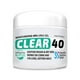 thumbnail image 1 of CLEAR 40 Crema de urea 40 por ciento para pies de máxima resistencia (4 oz) | Suaviza los talones agrietados y la piel seca Crema de urea 40 por ciento - Árbol de té y aceite de coco | Crema de urea p, 1 of 7