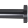thumbnail image 3 of Ivilon Shower Tension Curtain Rod - Adjustable Tension Rod for Shower Curtains, Bathroom, or Windows, Easy to Install, No Drilling Required, Rustproof, Spring Loaded, Adjustable 24 to 36 Inch Black, 3 of 5