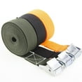 thumbnail image 4 of Monstrate Equipaje Correa Hebilla Bloqueo Ajustable Maleta Amarre Correas Embalaje Llevar Equipaje Cinturón Titular Seguridad Motocicleta Almacenamiento y organización del hogar 2.5 cm x 2 m Monstrate HA071327-02, 4 of 6