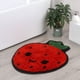 thumbnail image 2 of Felpudo de baño con dibujos de frutas, tapete para atrapar la suciedad, alfombra para puerta, entrada, 2 of 8