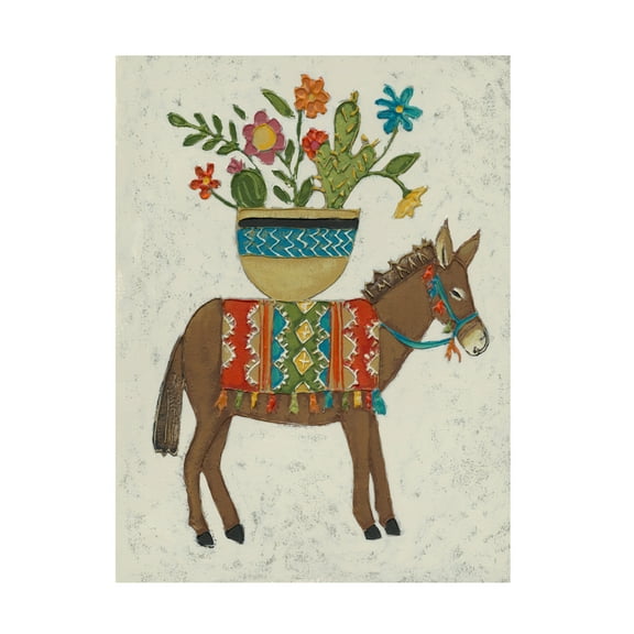 Trademark Fine Art Chariklia Zarris Market Boro I Canvas Wall Art - 14x19