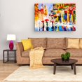 thumbnail image 5 of Startonight Canvas Wall Art Abstract - Beautiful and Colored Prague City Painting - Large Framed 32" x 48", 5 of 6