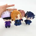 thumbnail image 2 of 10cm Anime felpa Gojo Satoru Fushiguro Megumi Itadori Yuji Mini peluche suave muñeco colgante llavero regalo, 2 of 5