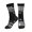2 Black-2, variant on Athletic Socks Thin Blue Line Flag Sport Running Calf Socks Crew Socks for Men Women