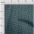 thumbnail image 2 of oneOone Cotton Cambric Dark Teal Green Fabric Travel Sewing Fabric By The Yard Printed Diy Clothing Sewing Supplies 42 Inch Wide, 2 of 4
